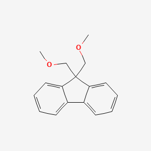 9,9-BIS(METHOXYMETHYL)FLUORENE structure, CAS 182121-12-6