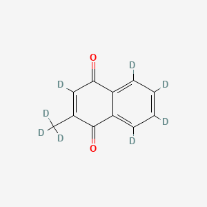 Vitamin K3-d8 structure, CAS 478171-80-1