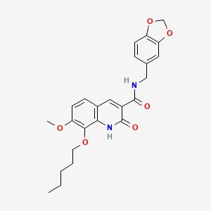 JTE-907 structure, CAS 282089-49-0