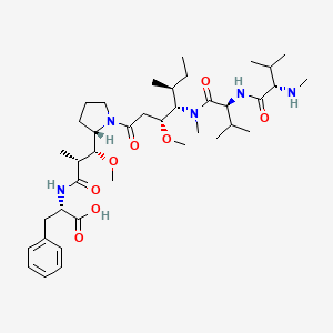 Monomethyl Auristatin F structure, CAS 745017-94-1