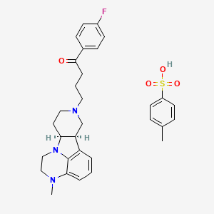 lumateperone Tosylate structure, CAS 1187020-80-9