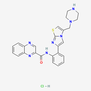 SRT1720 structure, CAS 1001645-58-4