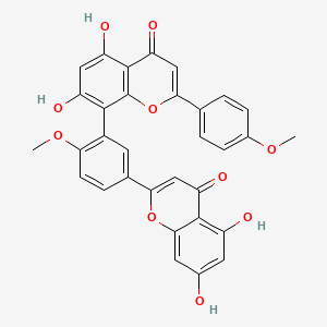 ISOGINKGETIN structure, CAS 548-19-6