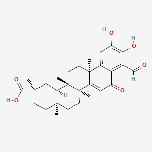 demethylzeylasteral structure, CAS 107316-88-1