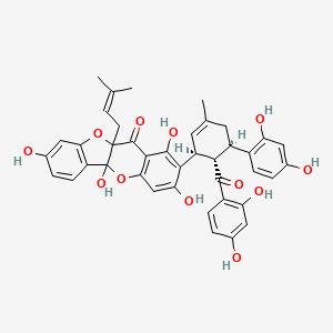 Sanggenone D structure, CAS 81422-93-7