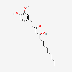 10-Gingerol structure, CAS 23513-15-7