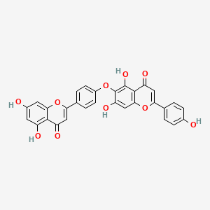 HINOKIFLAVONE structure, CAS 19202-36-9