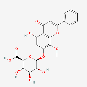 BETA-D-GLUCOPYRANOSIDURONIC ACID structure, CAS 51059-44-0