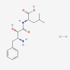 BESTATIN HYDROCHLORIDE structure, CAS 65391-42-6
