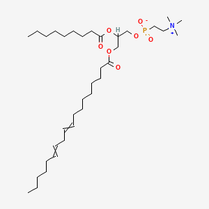 Lecithin from egg yolk structure, CAS 93685-90-6