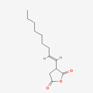 Nonenylsuccinic anhydride structure, CAS 28928-97-4