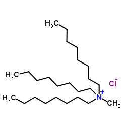 Trioctylmethylammonium chloride structure, CAS 63393-96-4