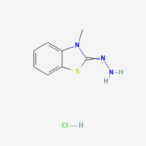 3-METHYL-2-BENZOTHIAZOLINONE HYDRAZONE HYDROCHLORIDE structure, CAS 149022-15-1