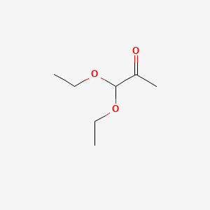 1,1-Diethoxyacetone structure, CAS 5774-26-5