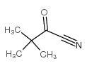 PIVALOYL CYANIDE structure, CAS 42867-40-3