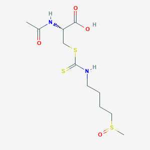 D,L-SULFORAPHANE N-ACETYL-L-CYSTEINE structure, CAS 334829-66-2