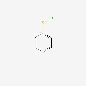 p-Toluenesulfenylchloride structure, CAS 933-00-6