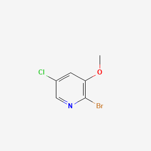 2-Bromo-3-Methoxy-5-Chloropyridine structure, CAS 127561-71-1