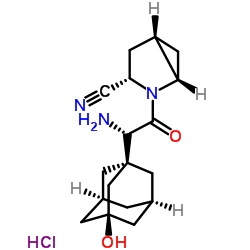Saxagliptin hydrochloride structure, CAS 709031-78-7