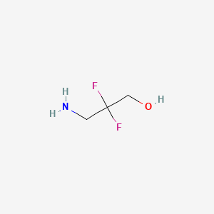 3-AMino-2,2-difluoropropan-1-ol structure, CAS 155310-11-5