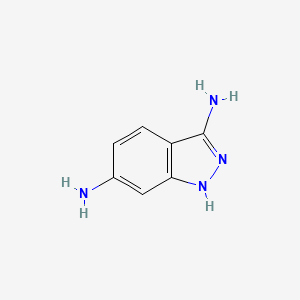 1H-indazole-3,6-diaMine structure, CAS 871709-90-9