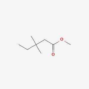 Methyl 3,3-diMethylpentanoate structure, CAS 101186-01-0