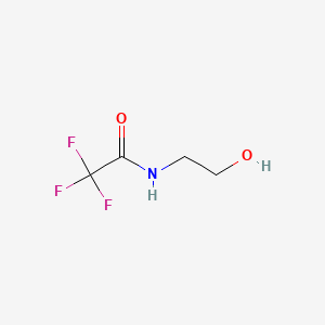 N-(2-HYDROXYETHYL)-2,2,2-TRIFLUOROACETAMIDE structure, CAS 6974-29-4