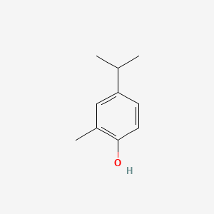 4-isopropyl-m-cresol structure, CAS 1740-97-2