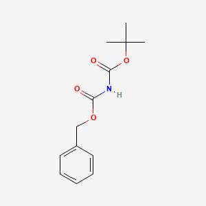 benzyl tert-butyl iMidodicarboxylate structure, CAS 120542-13-4