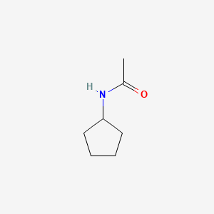 N-Acetylcyclopentane-1-amine structure, CAS 25291-41-2