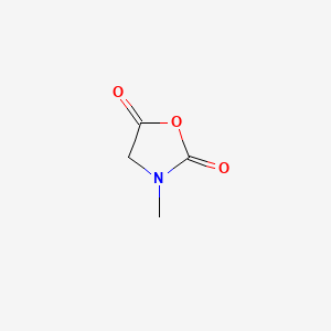 3-Methyl-2,5-oxazolidinedione structure, CAS 5840-76-6