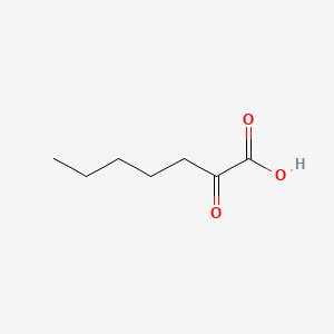 2-Oxoheptanoic acid structure, CAS 13088-48-7