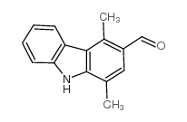 1,4-DIMETHYL-3-FORMYLCARBAZOLE structure, CAS 14501-66-7