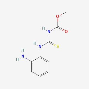 2-(3-METHOXYCARBONYLTHIOUREIDO)ANILINE structure, CAS 27079-29-4