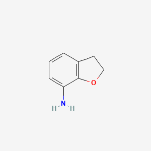 2,3-DIHYDROBENZO[B]FURAN-7-YLAMINE structure, CAS 13414-56-7