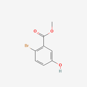 2-broMo-5-hydroxybenzoic acid Methyl ester structure, CAS 154607-00-8
