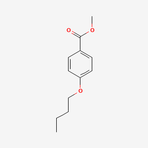 METHYL 4-N-BUTOXYBENZOATE structure, CAS 4906-25-6