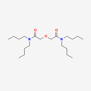 Acetamide, 2,2'-oxybis[N,N-dibutyl- structure, CAS 82846-38-6