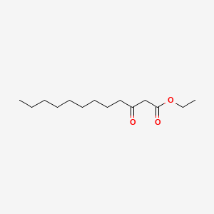 ethyl 3-oxododecanoate structure, CAS 67342-99-8