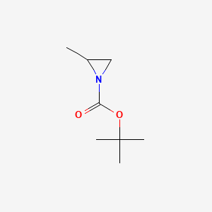 tert-Butyl 2-Methylaziridine-1-carboxylate structure, CAS 129319-71-7