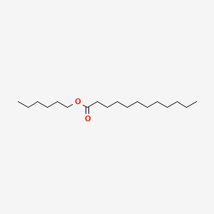 hexyl laurate structure, CAS 34316-64-8