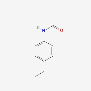 N-(4-ethylphenyl)acetamide structure, CAS 3663-34-1