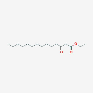 ETHYL 3-OXOTETRADECANOATE structure, CAS 74124-22-4