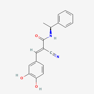 TYRPHOSTIN AG 835 structure, CAS 133550-37-5