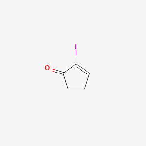 2-IODOCYCLOPENT-2-ENONE structure, CAS 33948-35-5