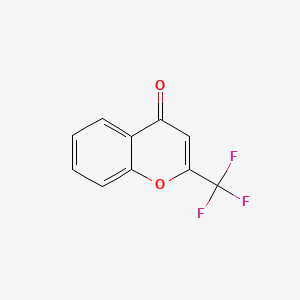 2-(trifluoroMethyl)-4H-chroMen-4-one structure, CAS 151668-40-5