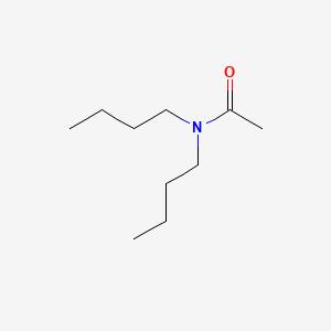 N,N-DI-N-BUTYLACETAMIDE structure, CAS 1563-90-2