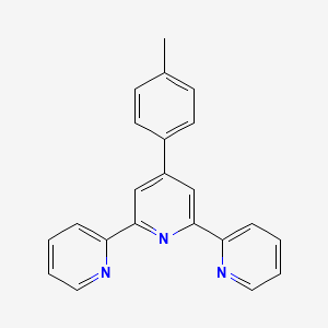 4'-(4-METHYLPHENYL)-2,2':6',2''-TERPYRIDINE structure, CAS 89972-77-0