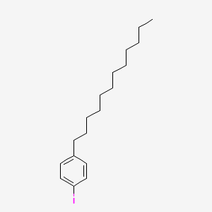 4-Iodododecyl benzene structure, CAS 170698-90-5