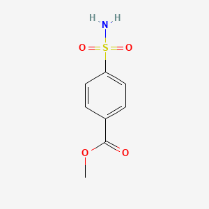 methyl 4-sulphamoylbenzoate structure, CAS 22808-73-7